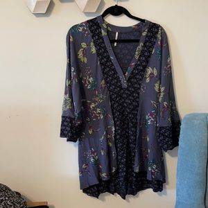 Free people purple floral dress